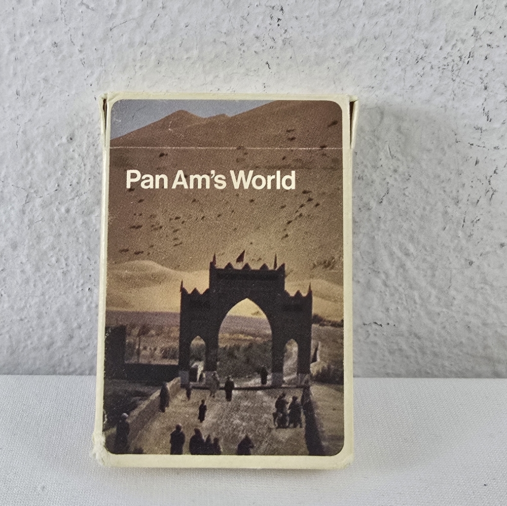 Pan Ams World Vintage Playing Cards Morocco